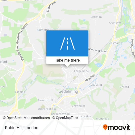 Robin Hill map