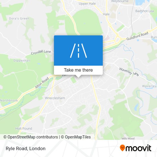 Ryle Road map
