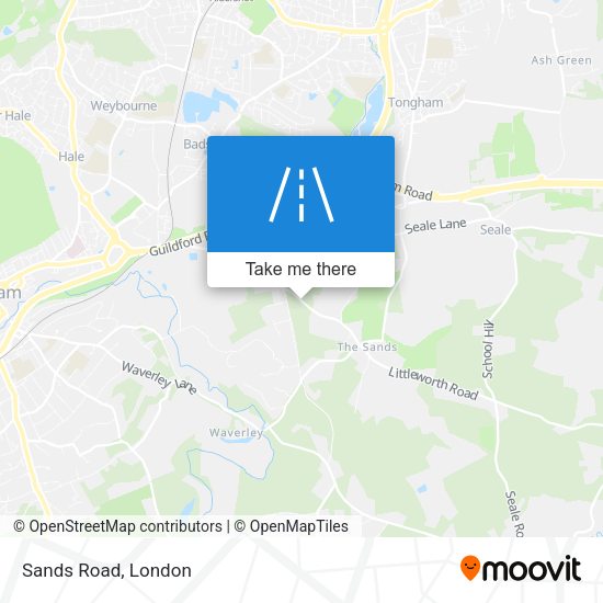 Sands Road map