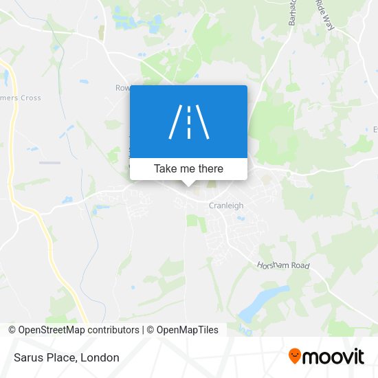 Sarus Place map