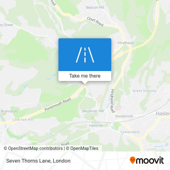 Seven Thorns Lane map