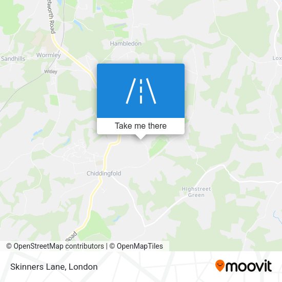 Skinners Lane map