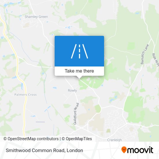 Smithwood Common Road map