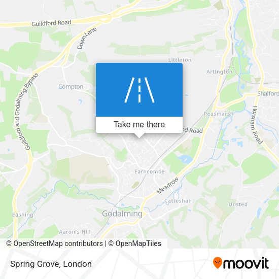 Spring Grove map