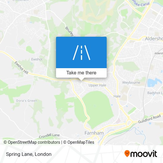 Spring Lane map