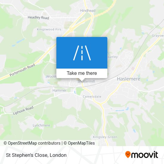 St Stephen's Close map