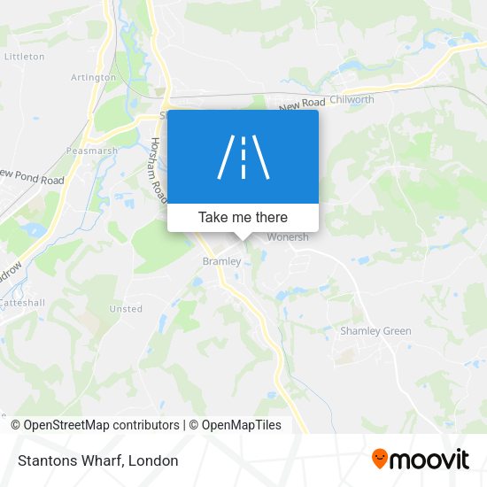 Stantons Wharf map