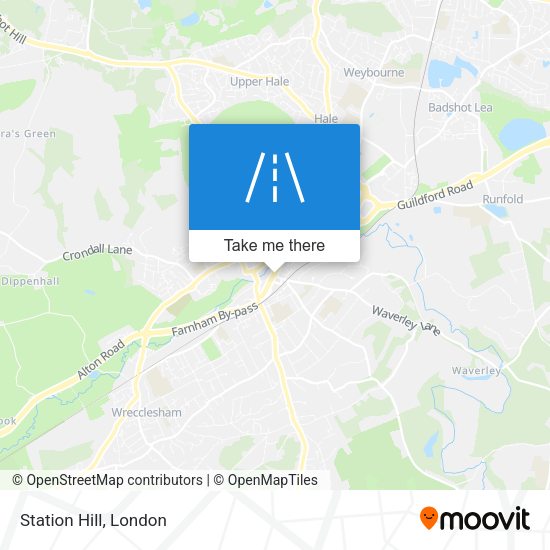 Station Hill map