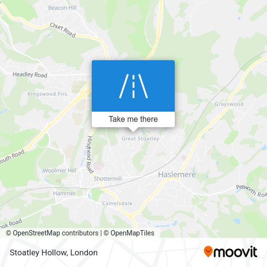 Stoatley Hollow map