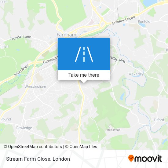 Stream Farm Close map