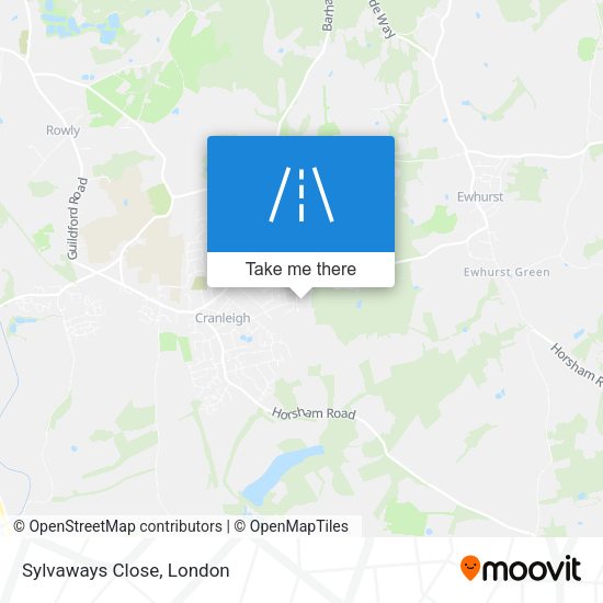Sylvaways Close map