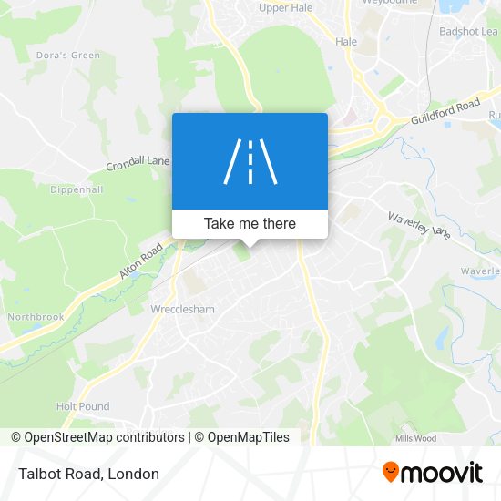 Talbot Road map