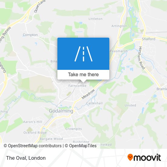 The Oval map