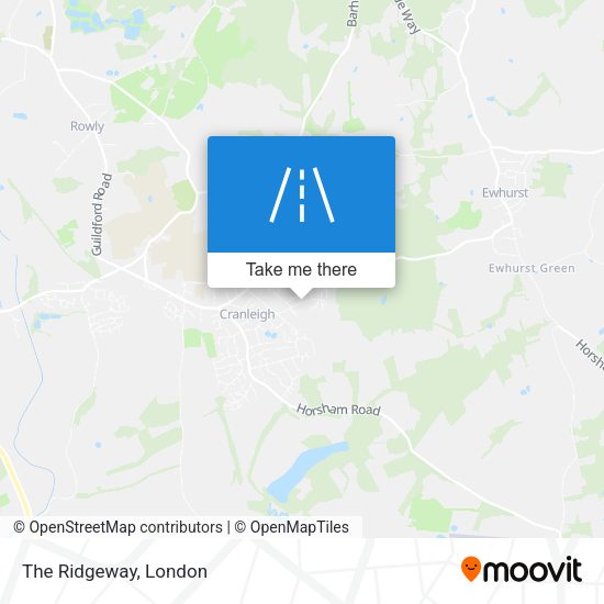 The Ridgeway map