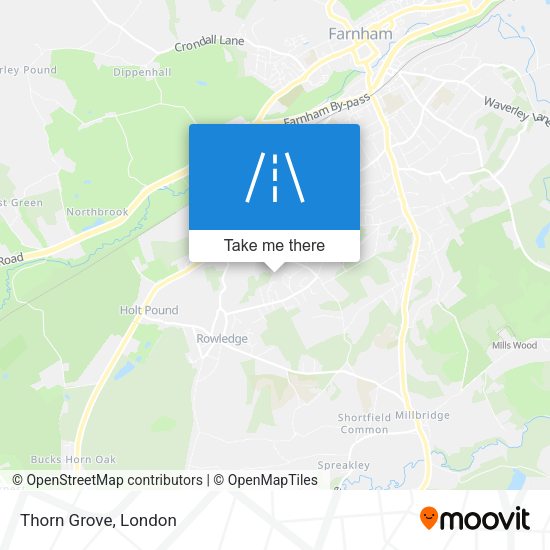 Thorn Grove map
