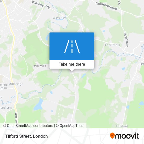Tilford Street map