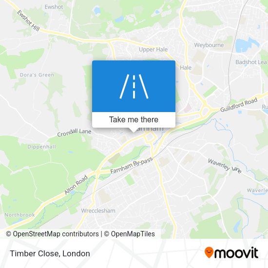 Timber Close map