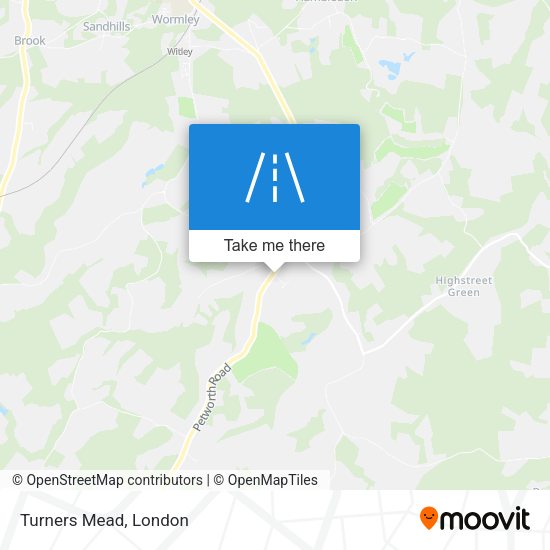 Turners Mead map