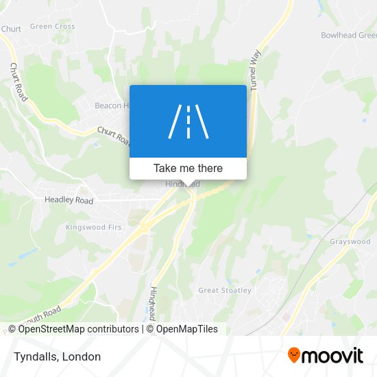 Tyndalls map