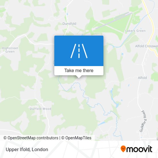 Upper Ifold map