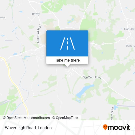 Waverleigh Road map