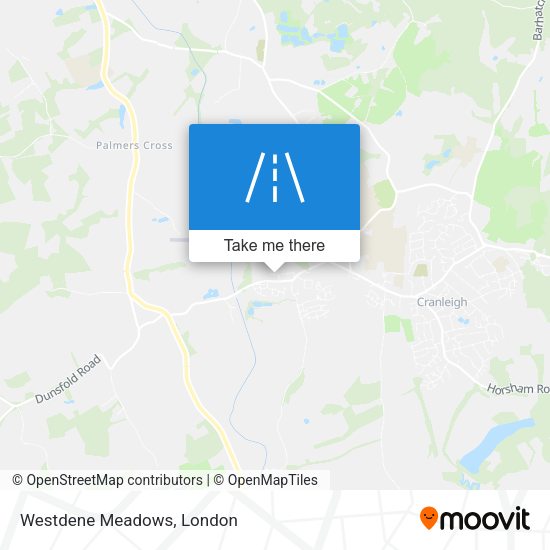 Westdene Meadows map