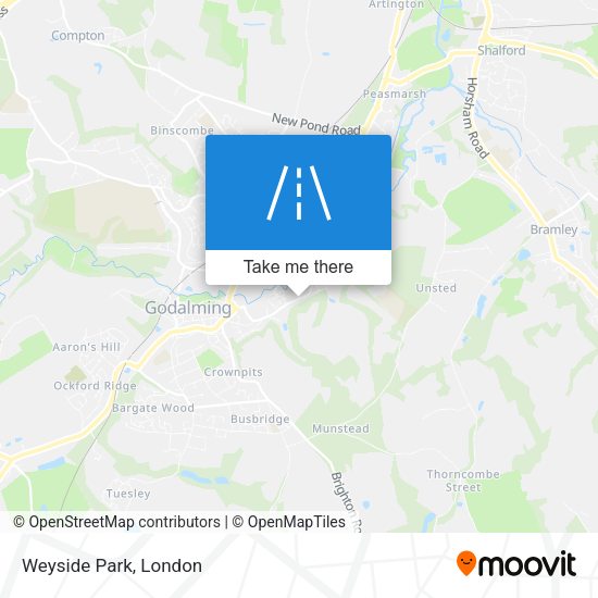 Weyside Park map