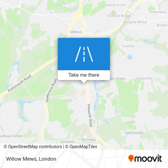 Willow Mews map