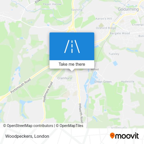 Woodpeckers map