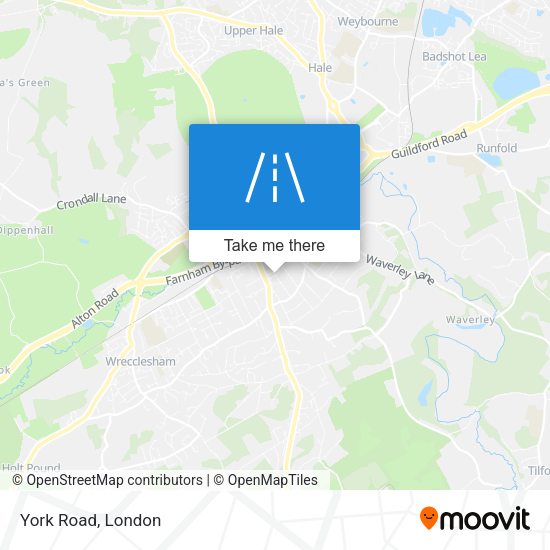 York Road map