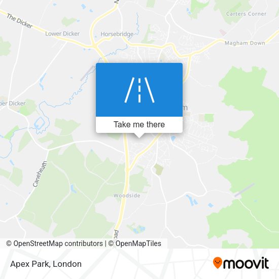 Apex Park map
