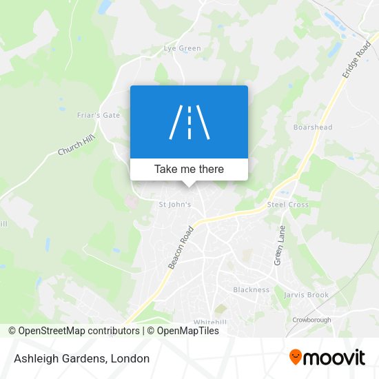 Ashleigh Gardens map