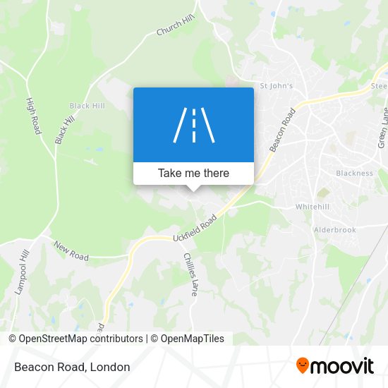 Beacon Road map