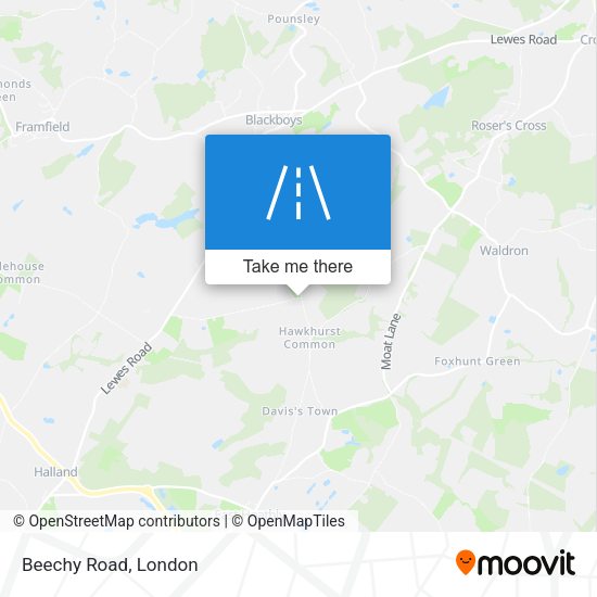 Beechy Road map