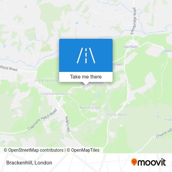 Brackenhill map