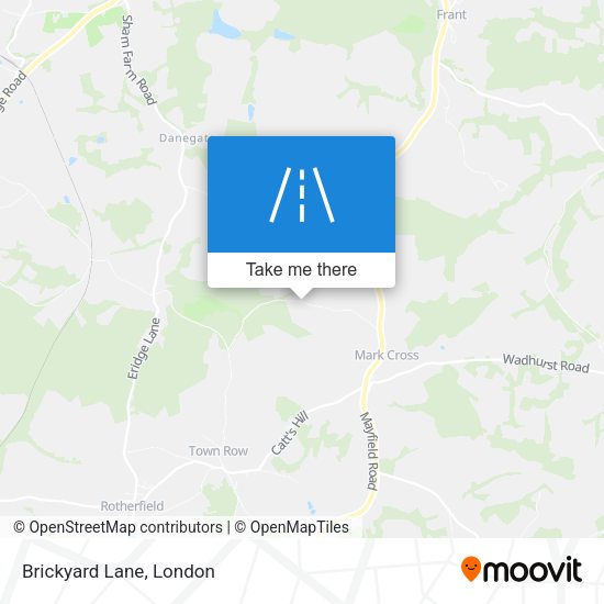Brickyard Lane map