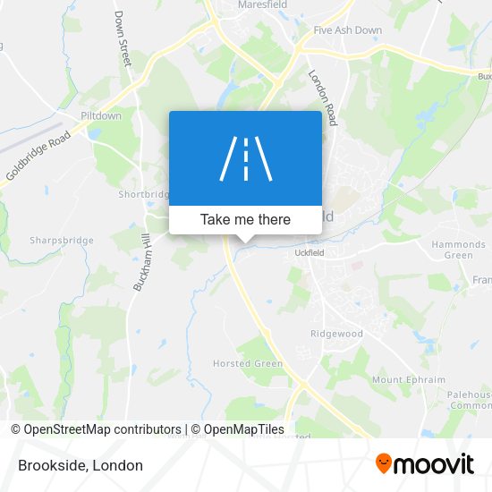 Brookside map