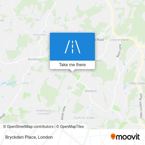 Bryckden Place map