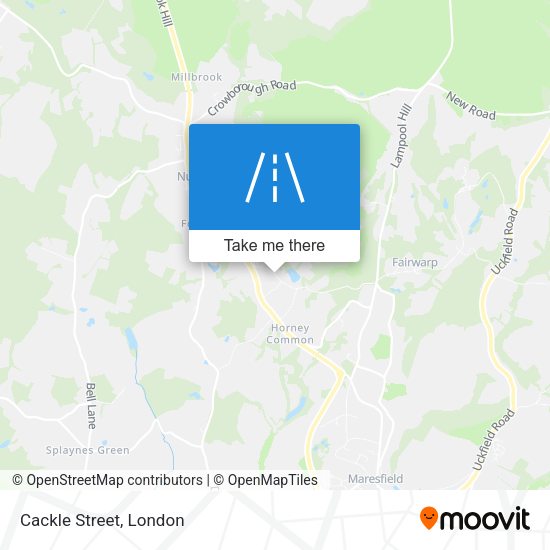Cackle Street map