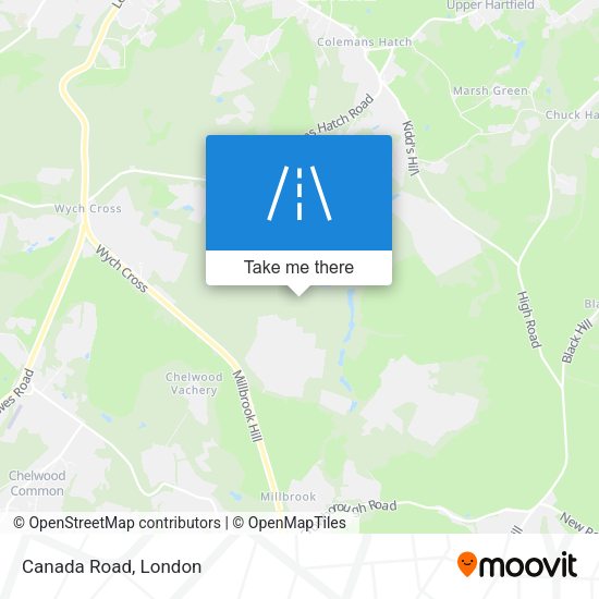 Canada Road map
