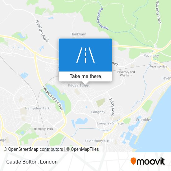 Castle Bolton map