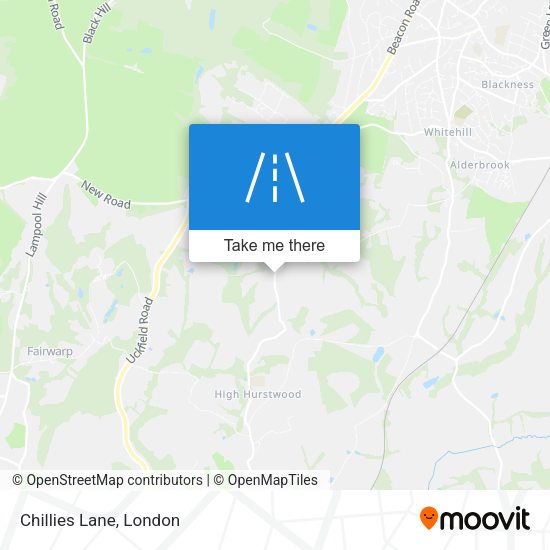 Chillies Lane map