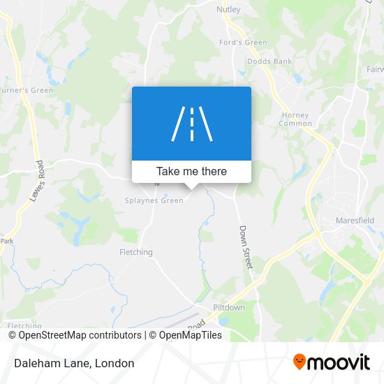 Daleham Lane map