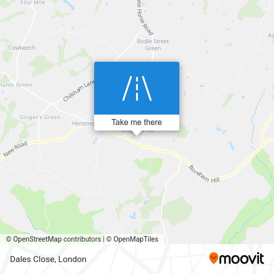 Dales Close map