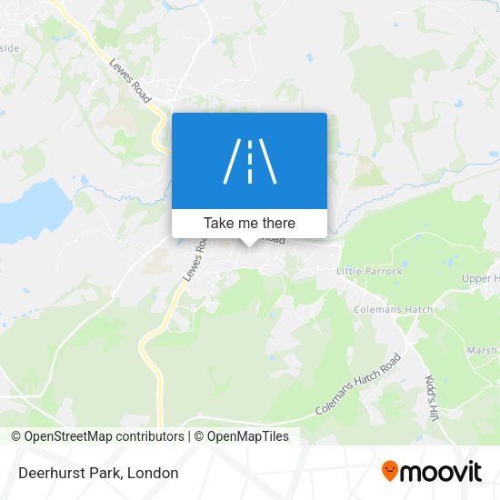 Deerhurst Park map