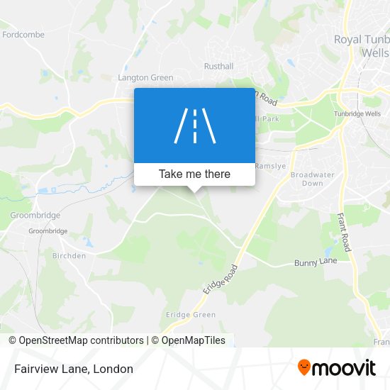 Fairview Lane map