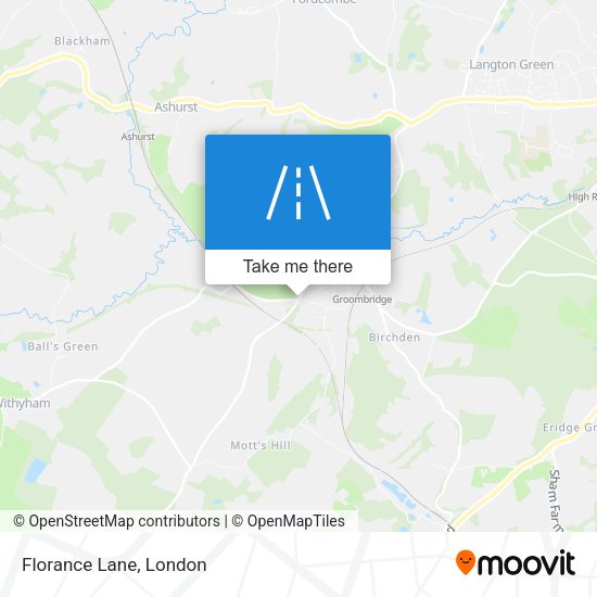 Florance Lane map