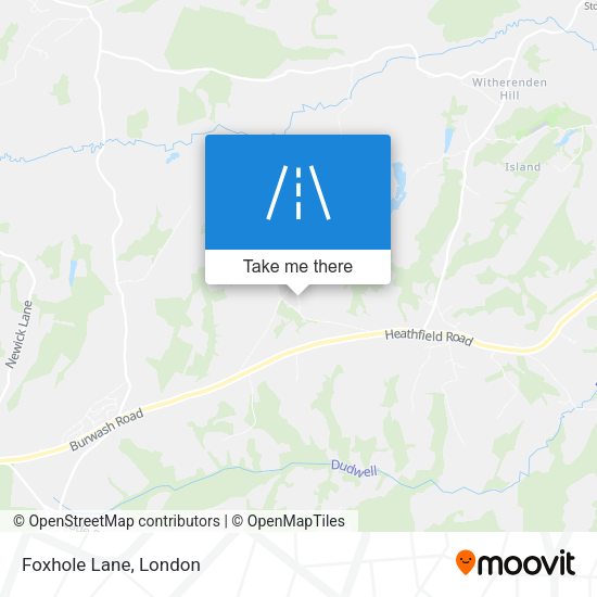 Foxhole Lane map