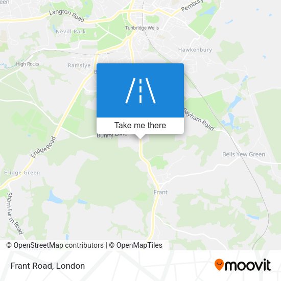 Frant Road map
