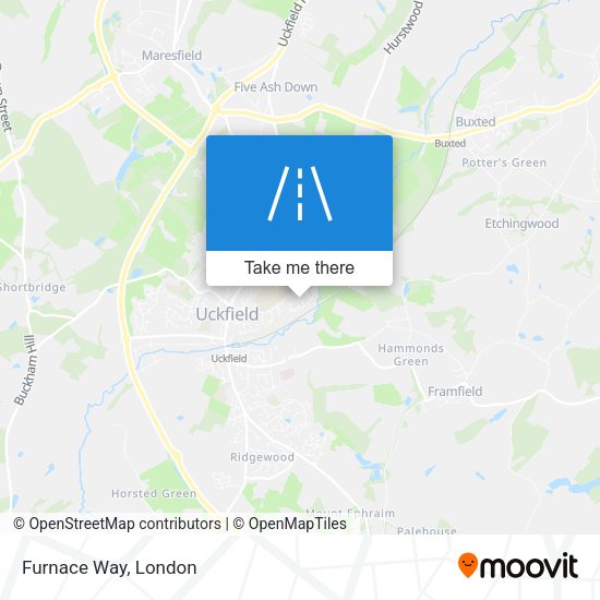 Furnace Way map